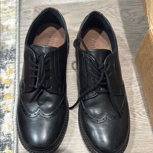Zara Black Kids Oxfords